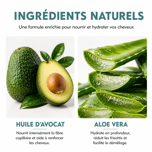 Shampoing Avocat & Aloe Vera