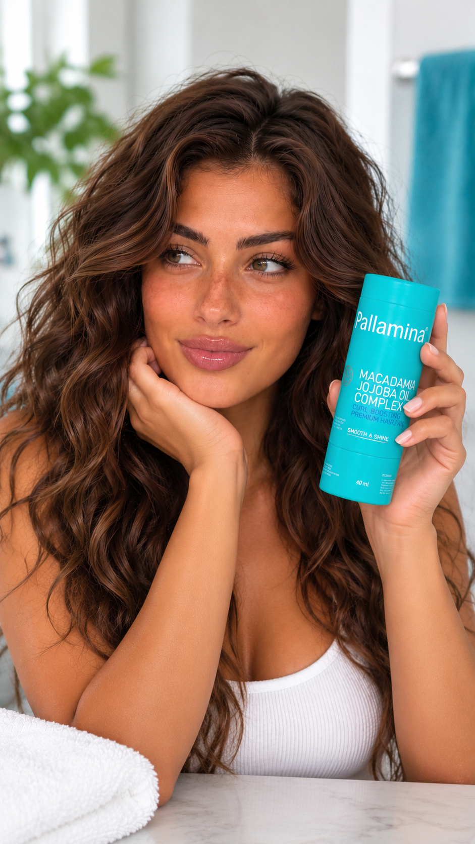 Honey Gloss Hair Towel