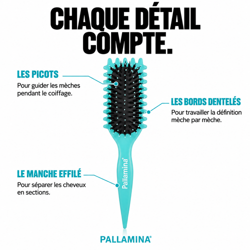 Brosse Définition Boucles Large Pallamina
